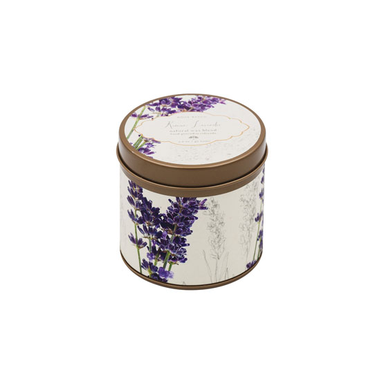 Crisp bergamot and eucalyptus open the door to an elegant blend of true lavender with vanilla.