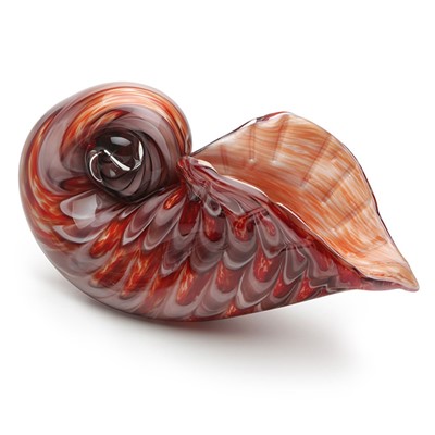 Spiral Shell Passion Red