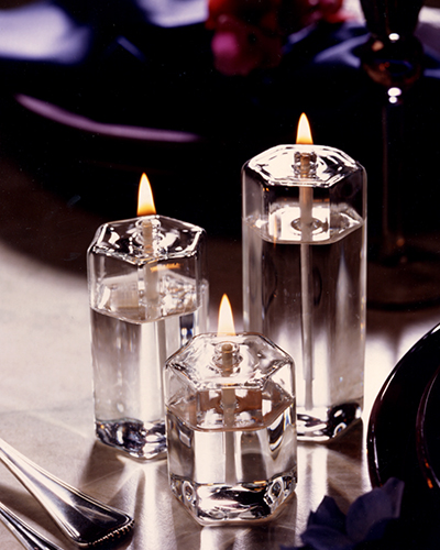 Votives by Firelight Glass Oil Lamps